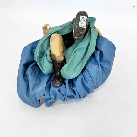 Vintage Midwest Importers Paper Mache Nativity 3 Kings Taiwan - Picture 8 of 12